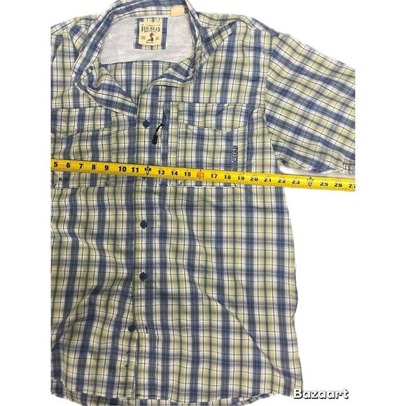 Redhead plaid, casual, short sleeve button down  shirt size Large - Picture 5 of 9